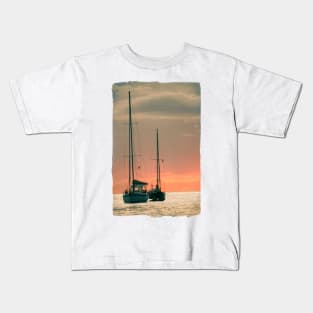 Sunset Yachts Kids T-Shirt